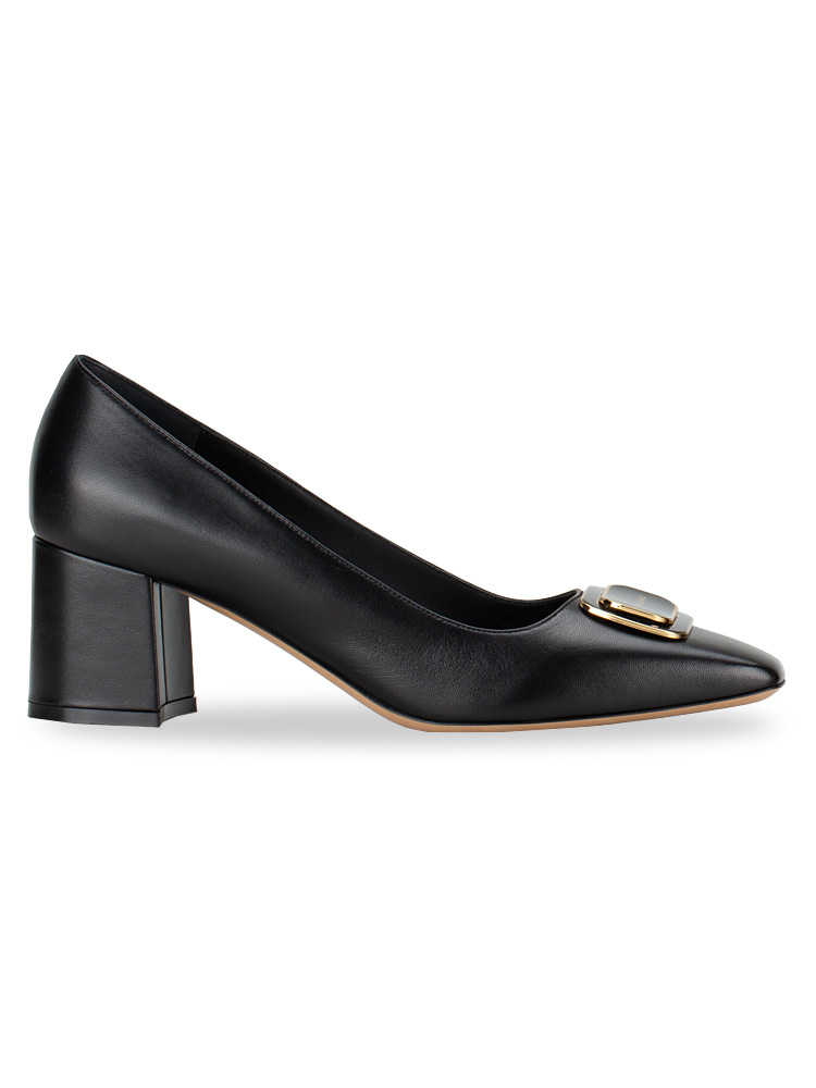 New Vara 60 Double Plate Pumps Nero Sz 9.5