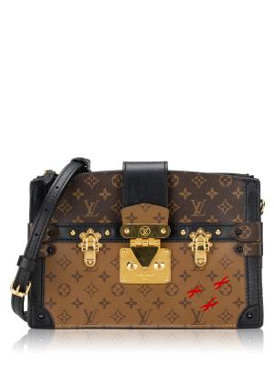 Reverse Monogram Trunk Clutch