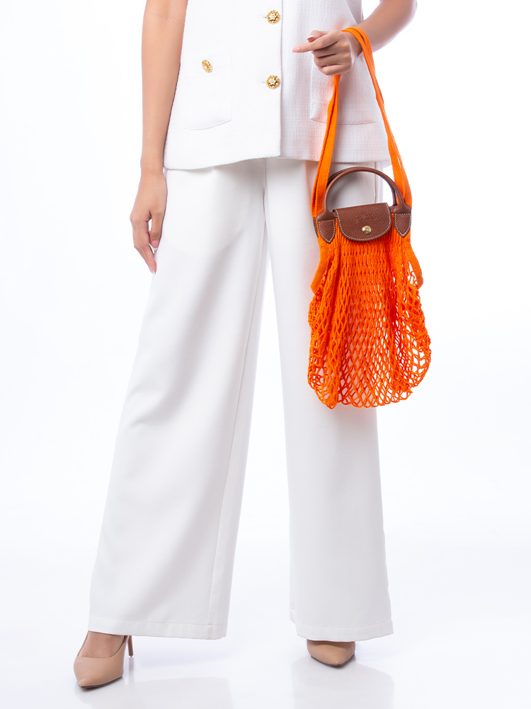 Le Pliage Filet Top Handle Orange