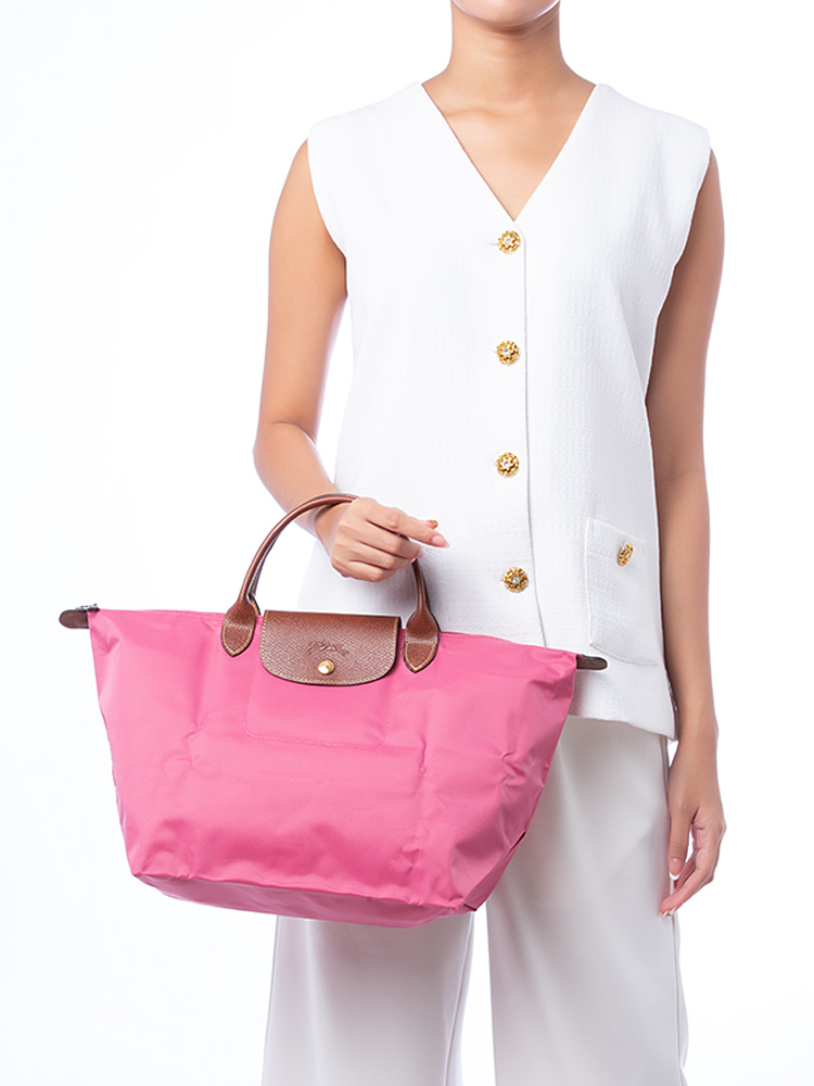 Le Pliage Original Medium SH Peony