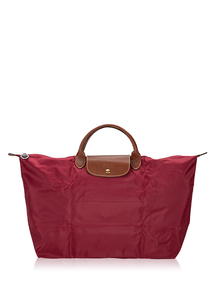 Le Pliage Original Large Travel Bag Garnet Red