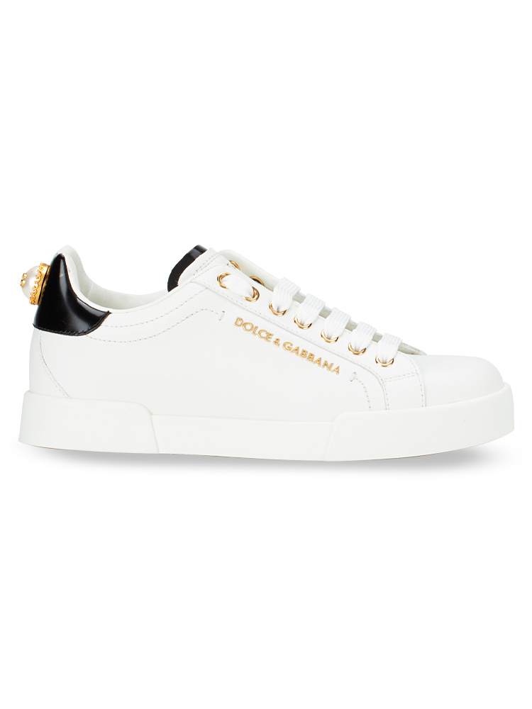 Portofino Sneakers Bianco Oro Sz 36