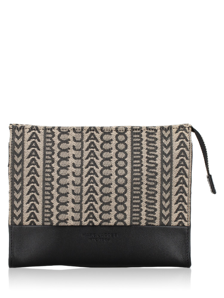 S284M12FA22 The Monogram Travel Pouch Beige Multi