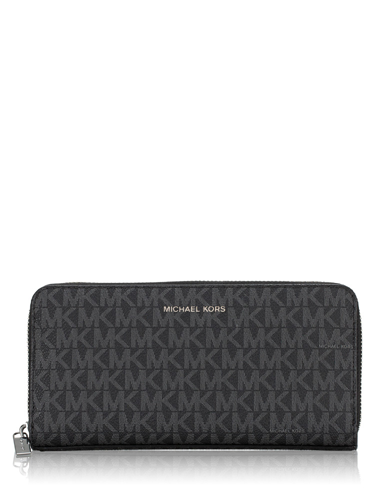 Signature Cooper Tech Zip Wallet Black