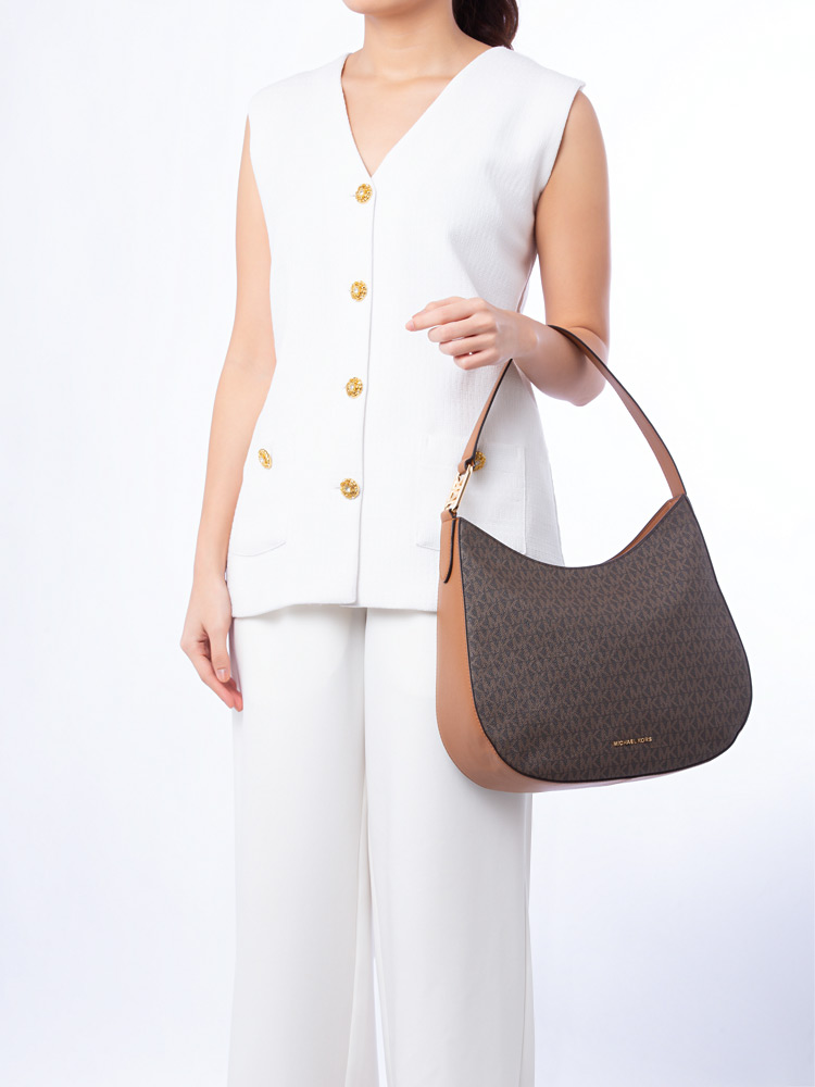 Signature Kensington Large Hobo Brown Acorn