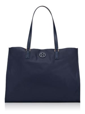 New Ella Nylon Tote Navy