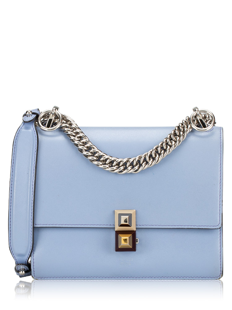 Vitello Liberty Studded Kan I Small Shoulder Bag Sky