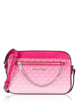 Signature Jet Set Ombré Large Crossbody Dragon Fruit