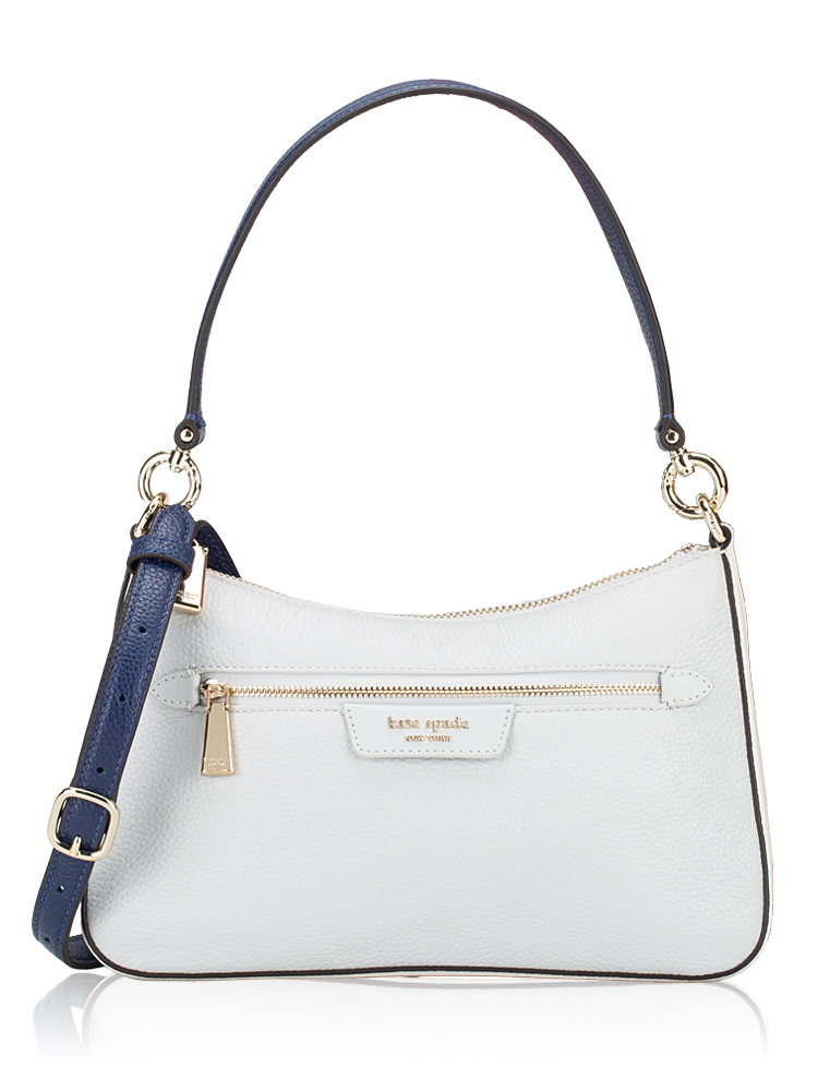 Hudson Colorblocked Convertible Crossbody Stone Path 