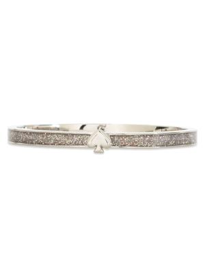 Everyday Spade Glitter Enamel Bangle Candied Flower