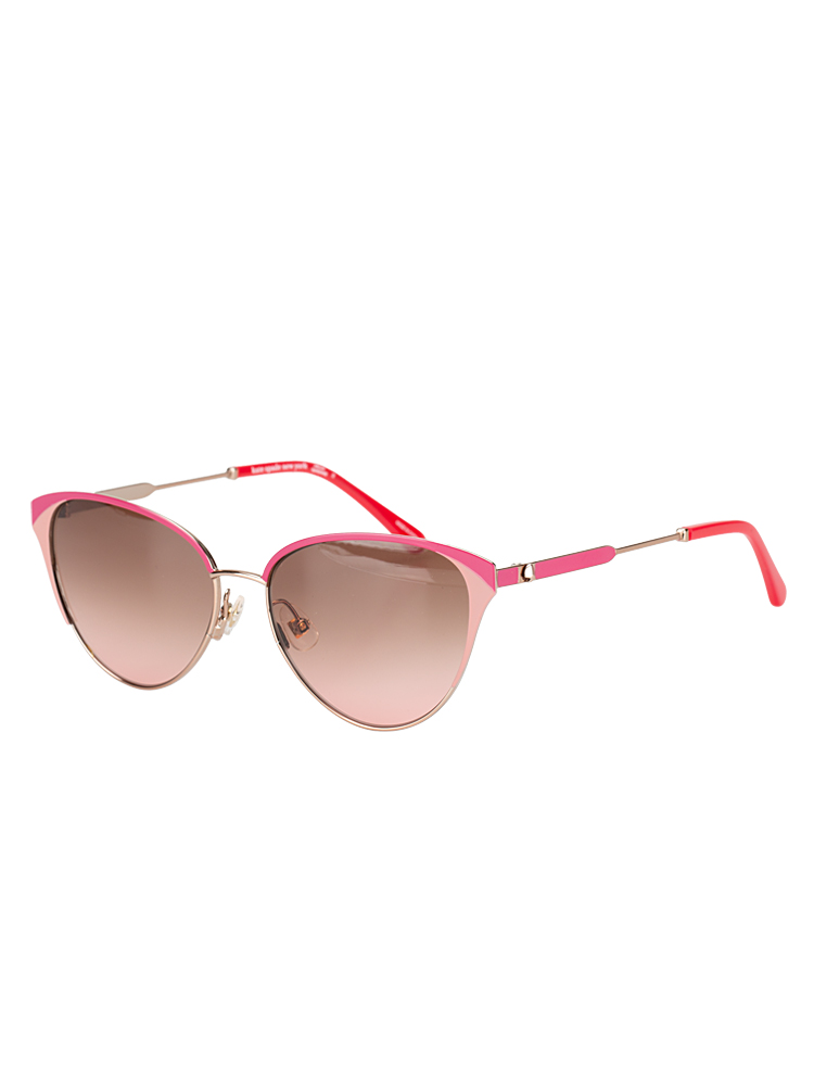 Ianna Cat Eye Sunglasses Rose Gold