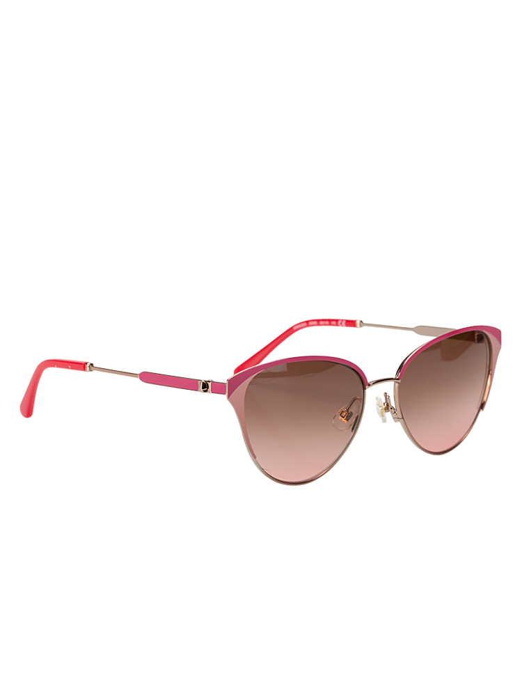 Ianna Cat Eye Sunglasses Rose Gold