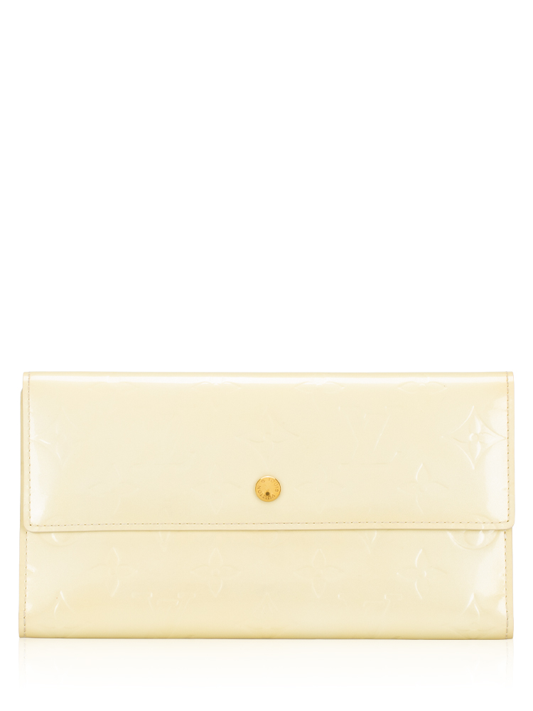 Monogram Vernis Sarah Blanc Corail