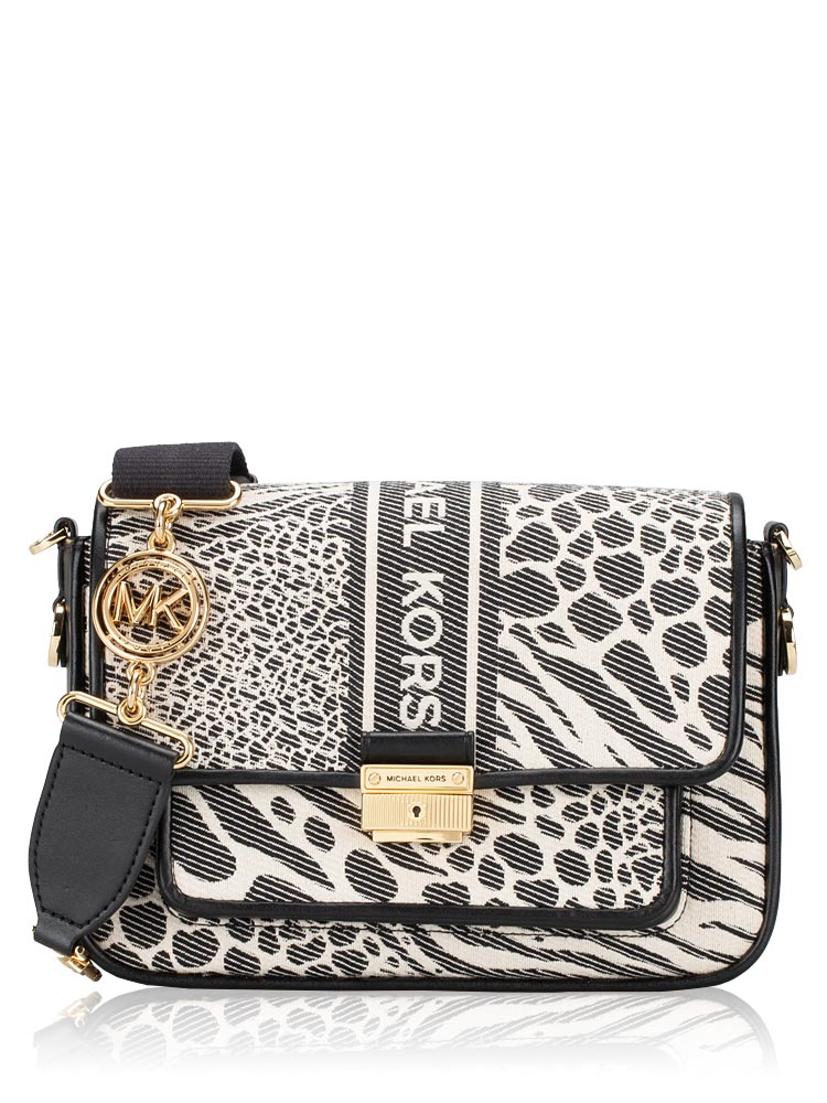 Bradshaw Animal Jacquard Medium Messenger Black Multi