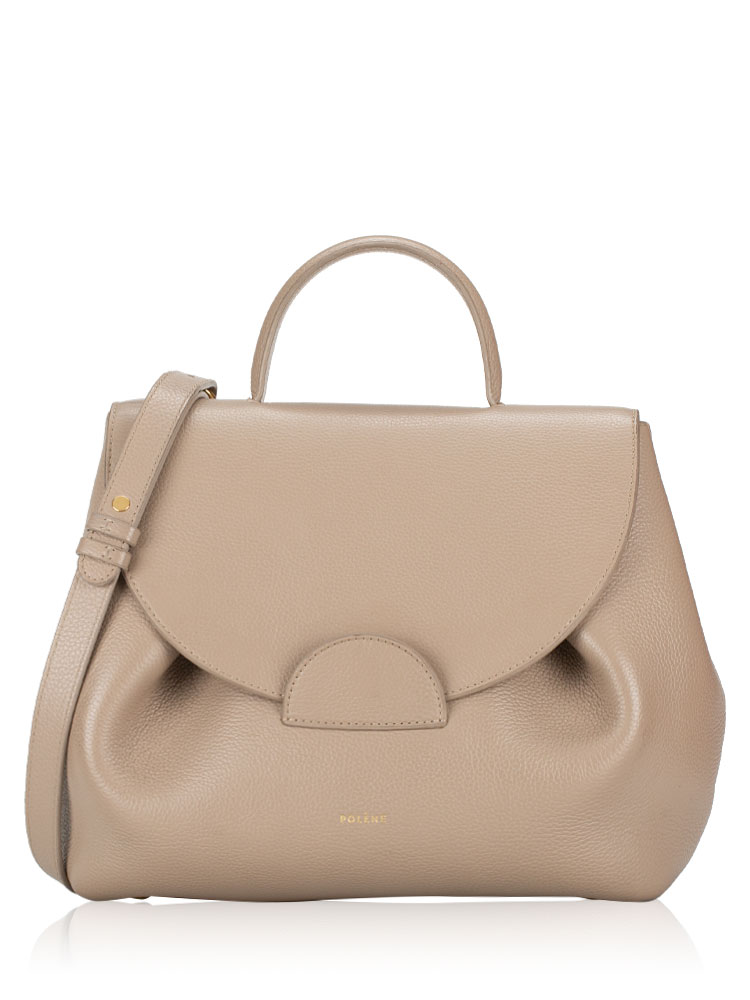 Textured Calfskin Numero Un Gris Graine