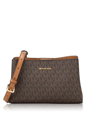Signature Ruthie Small Crossbody Brown Acorn