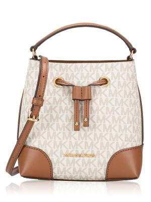 Mercer Signature Small Bucket Bag Vanilla