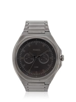 Evanston Multifunction Stainless Watch Gunmetal Black