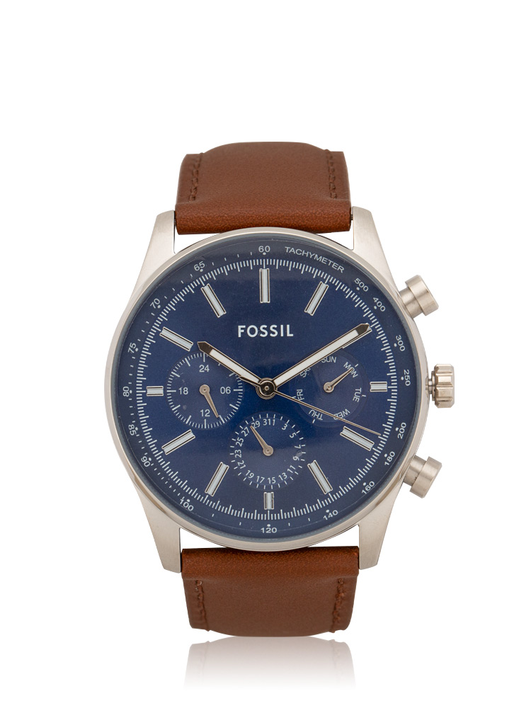 BQ2857 Sullivan Litehide Chronograph Watch Brown