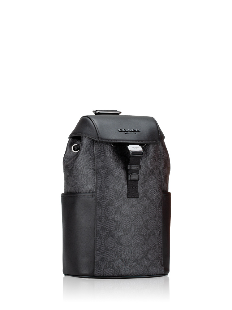 CT712 Signature Racer Sling Pack Charcoal Black