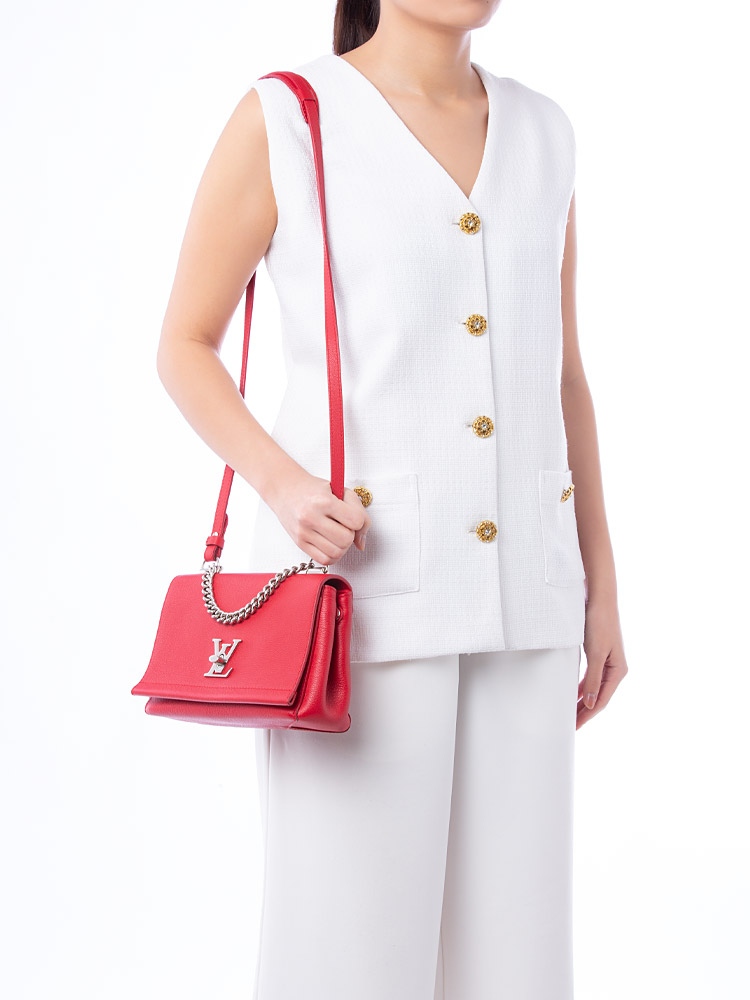 Calfskin Lockme II BB Rubis