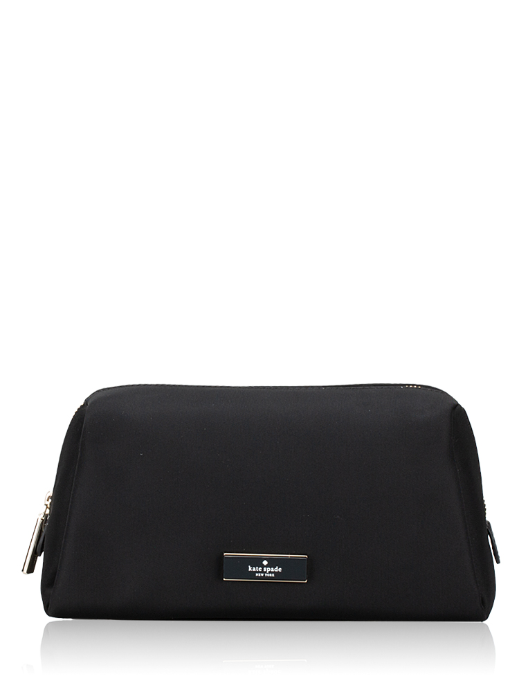 Carter Nylon Cosmetic Pouch Black