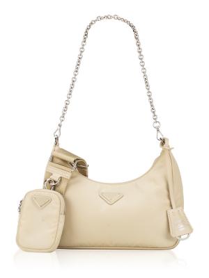 Nylon Re-Edition 2005 Multipochette Crossbody Deserto