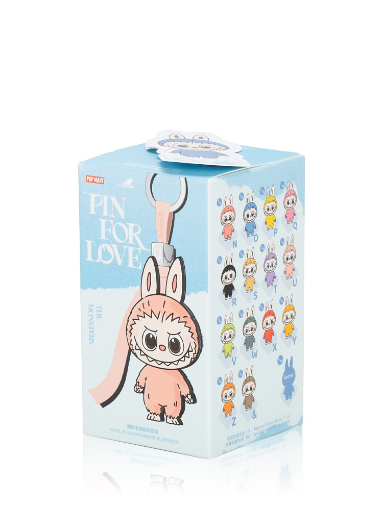 Labubu The Monsters Pin For Love Series Bag Charm O