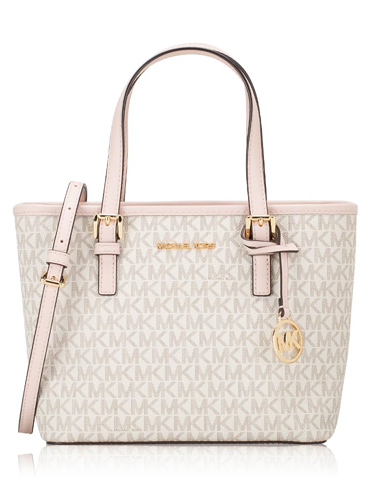 Jet Set Signature XS Tote Powder Blush