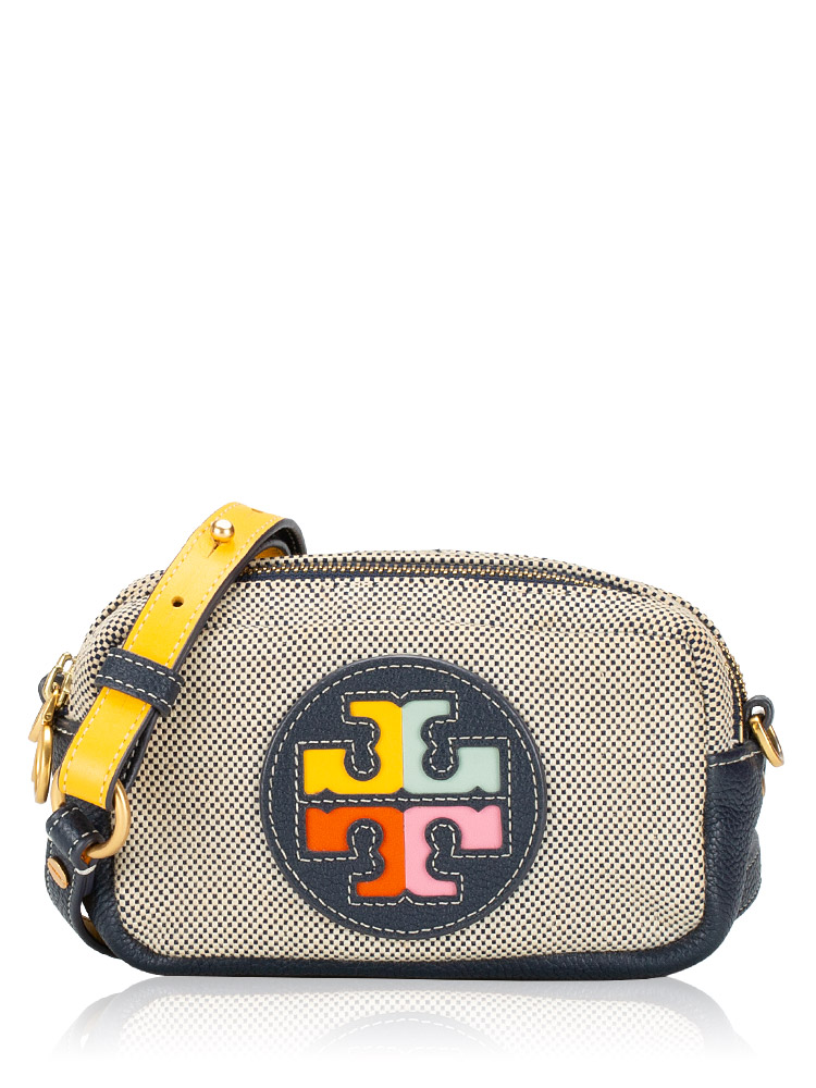 Perry Bombe Canvas Mini Crossbody Tory Navy