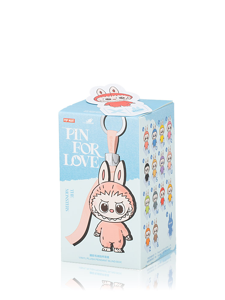 Labubu The Monsters Pin For Love Series Bag Charm X