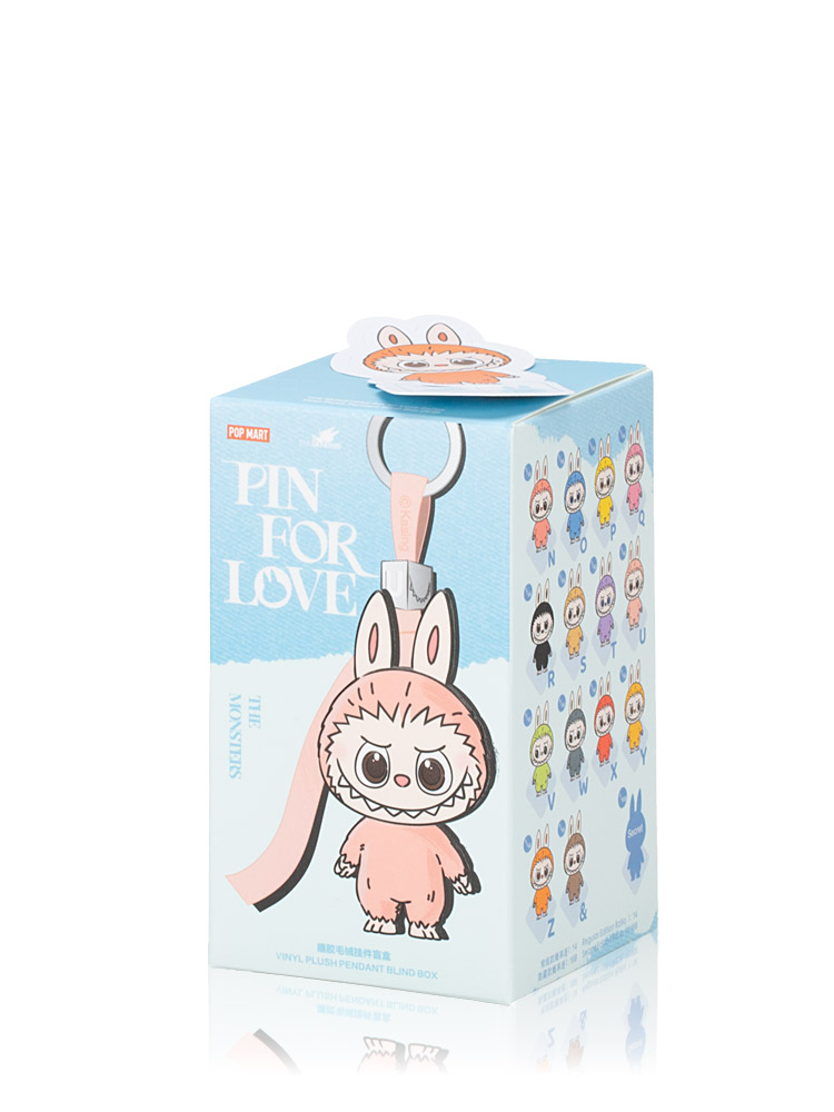 Labubu The Monsters Pin For Love Series Bag Charm Z
