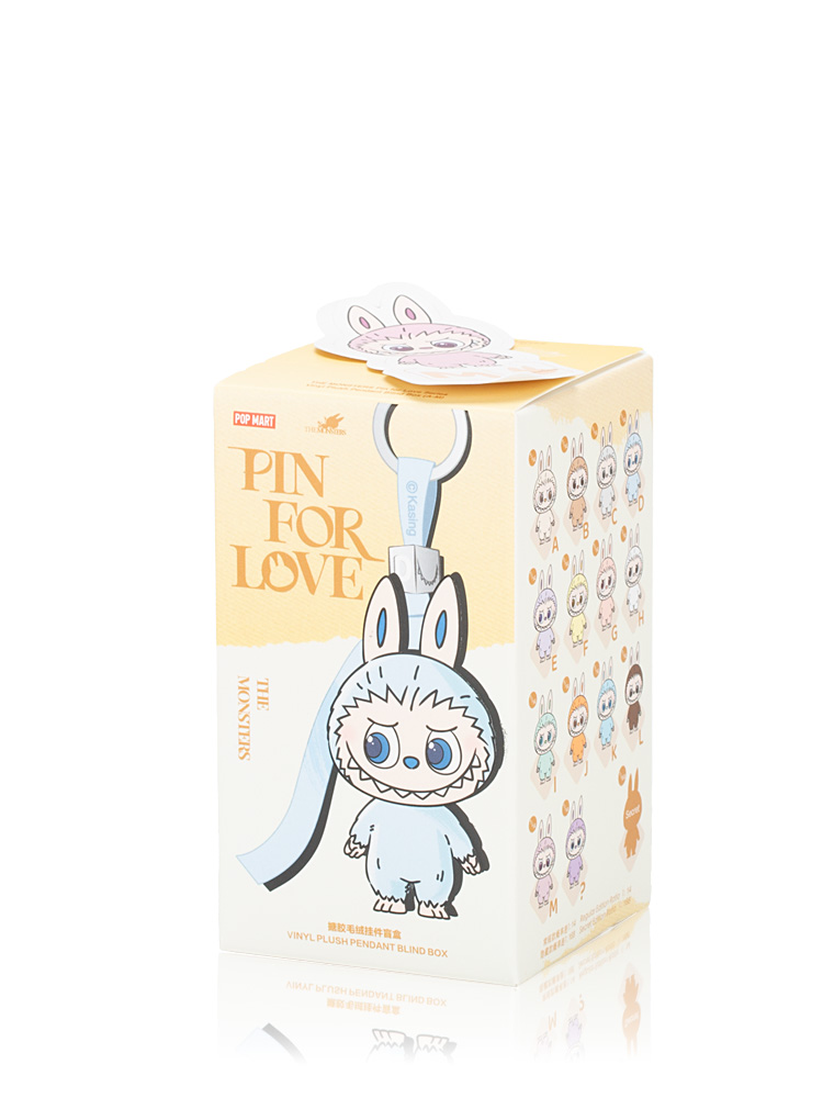 Labubu The Monsters Pin For Love Series Bag Charm M