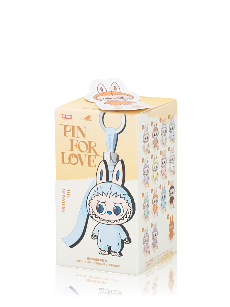 Labubu The Monsters Pin For Love Series Bag Charm J