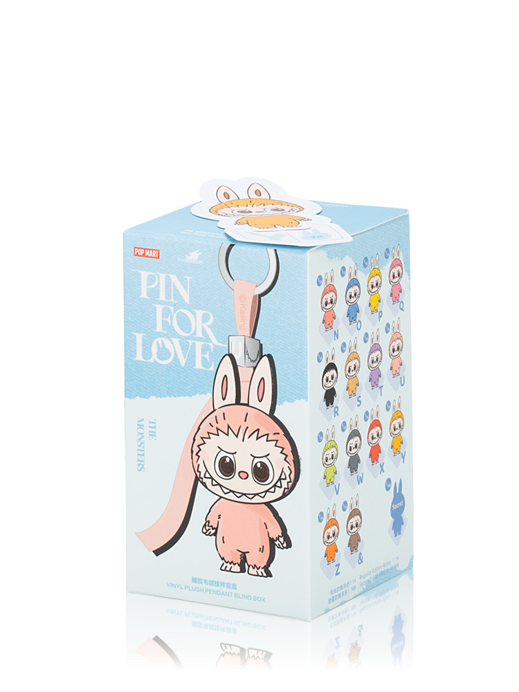Labubu The Monsters Pin For Love Series Bag Charm Y