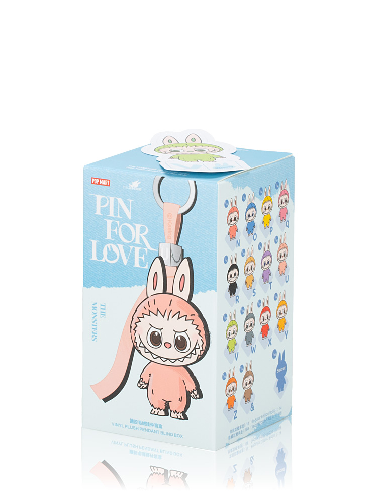 Labubu The Monsters Pin For Love Series Bag Charm V