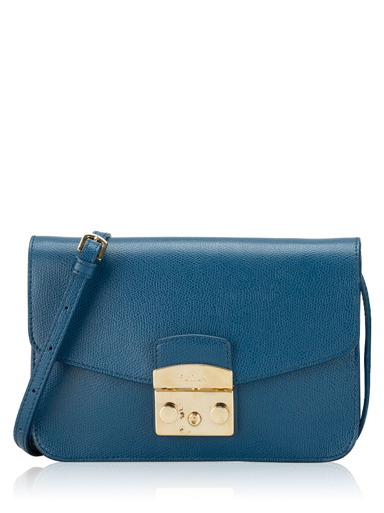Metropolis Small Pochette Crossbody Blue