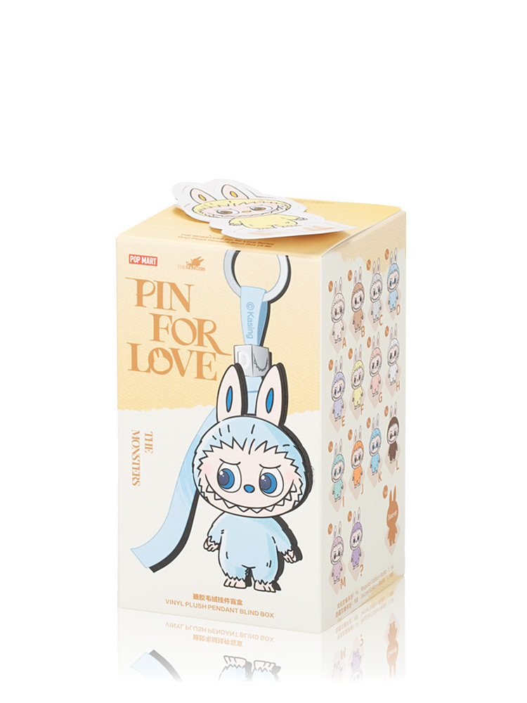 Labubu The Monsters Pin For Love Series Bag Charm F