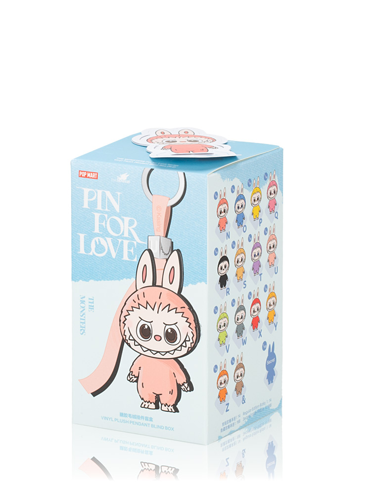 Labubu The Monsters Pin For Love Series Bag Charm N