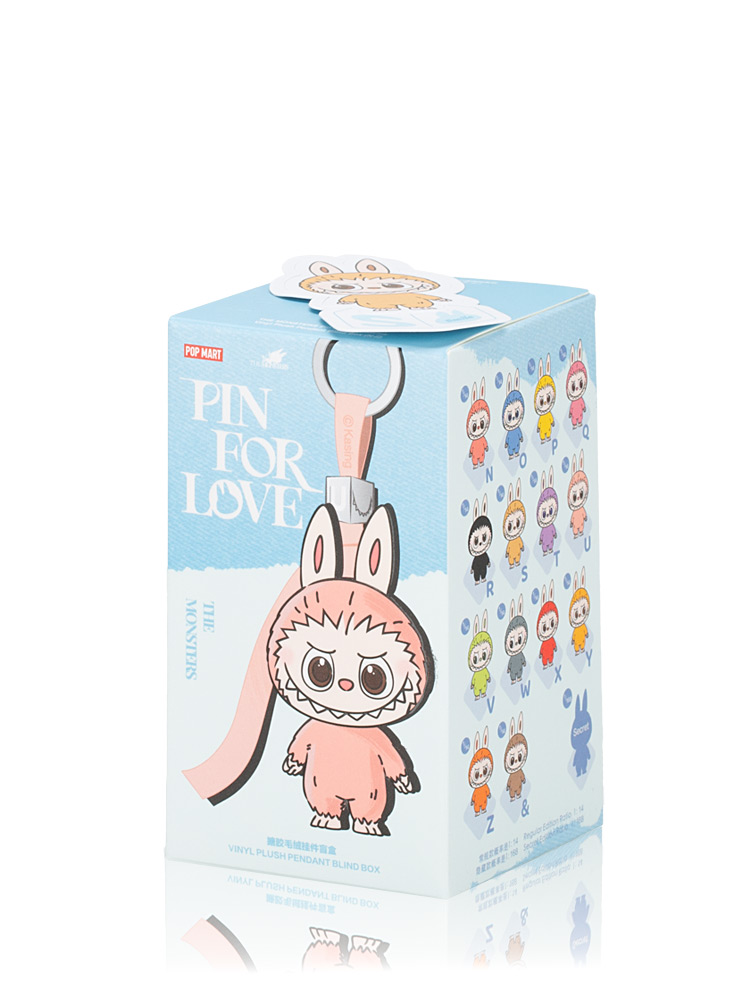 Labubu The Monsters Pin For Love Series Bag Charm S