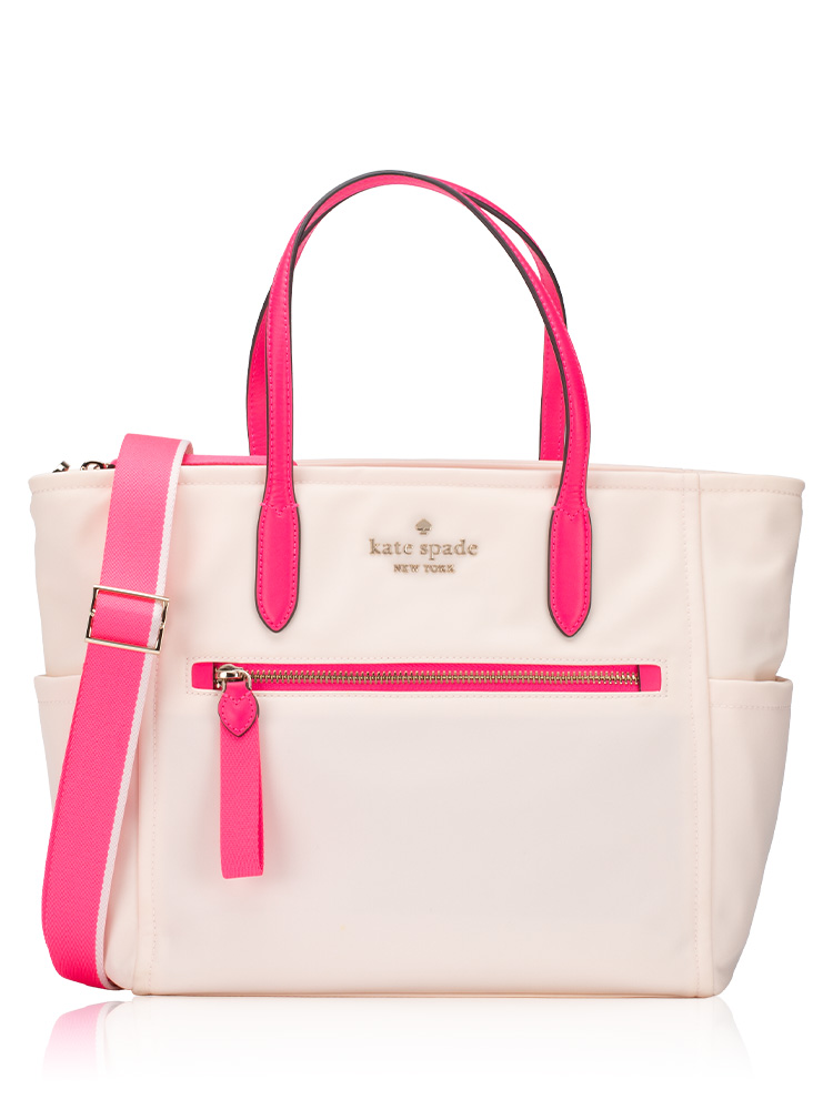 Chelsea Colorblock Medium Satchel Blush Cloud