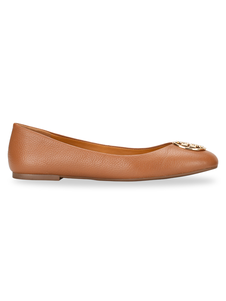 Chelsea Ballet Flat Tumbled Leather Royal Tan Sz 8