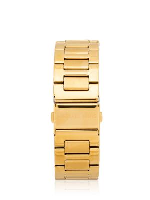 Men MK9184 Oversized Alek Chronograph Watch Gold