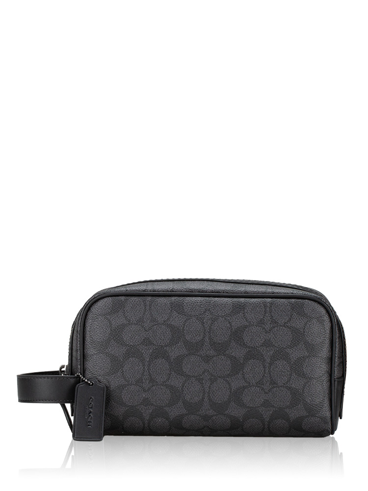 Men CAR15 Signature Small Travel Kitt Charcoal Black