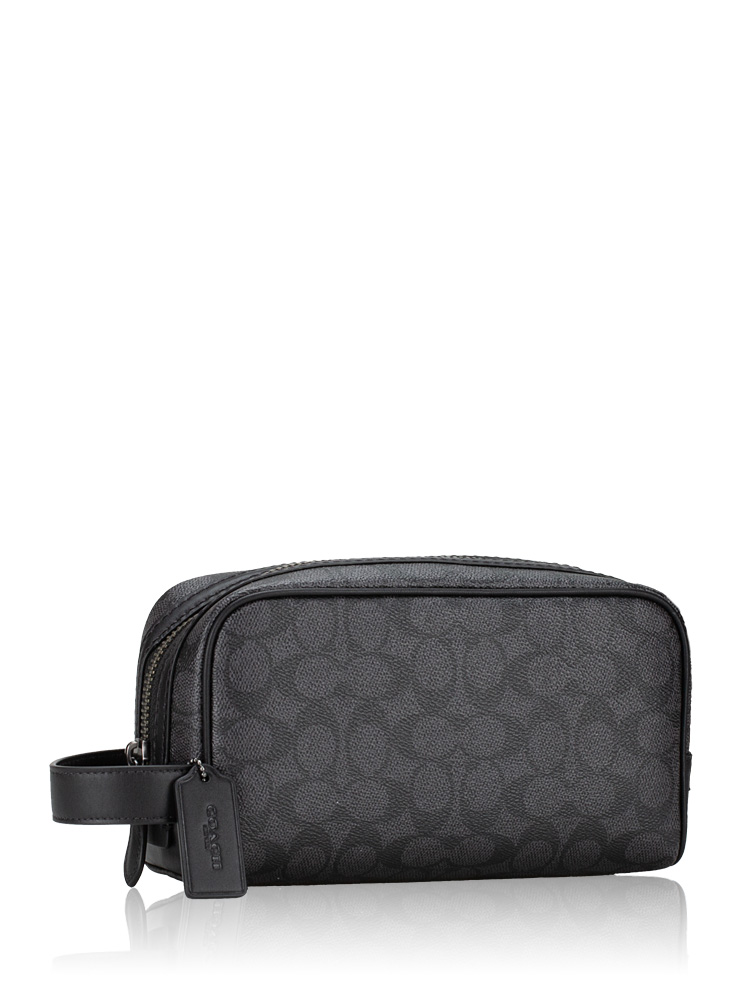 Men CAR15 Signature Small Travel Kitt Charcoal Black