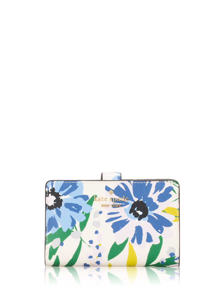 Madison Festival Floral Boxed Medium Wallet Cream Multi 