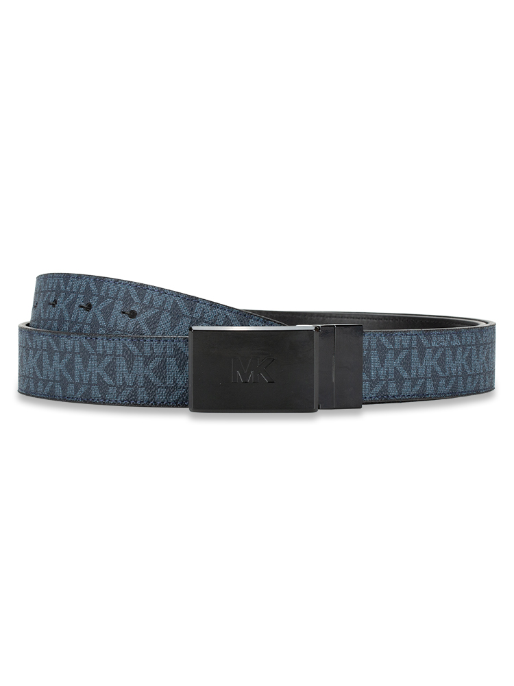 Men Signature Reversible 34mm Belt Admiral Pale Blue