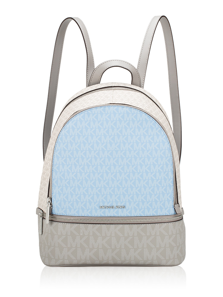 Signature Rhea Colorblock Medium Backpack Light Sky Multi