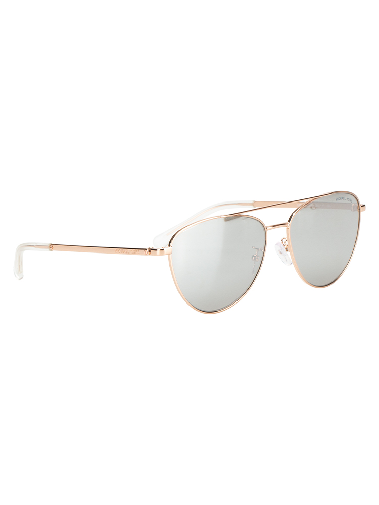 0MK1056 Milano Metal Sunglasses Rose Gold