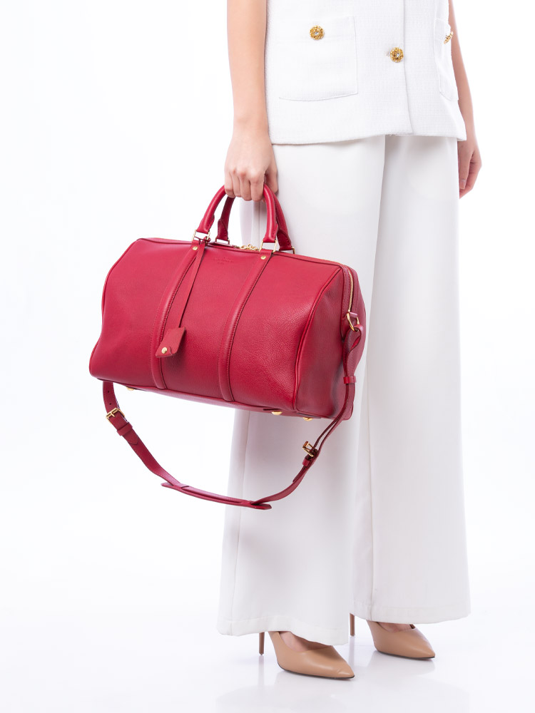 Calfskin Sofia Coppola SC Bag MM Cherry
